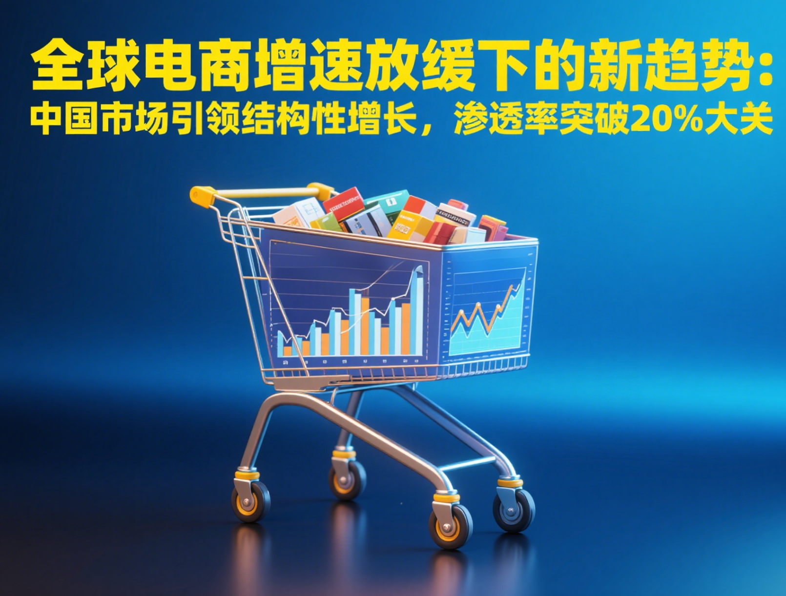 全球电商增速放缓下的新趋势：中国市场引领结构性增长，渗透率突破 20% 大关