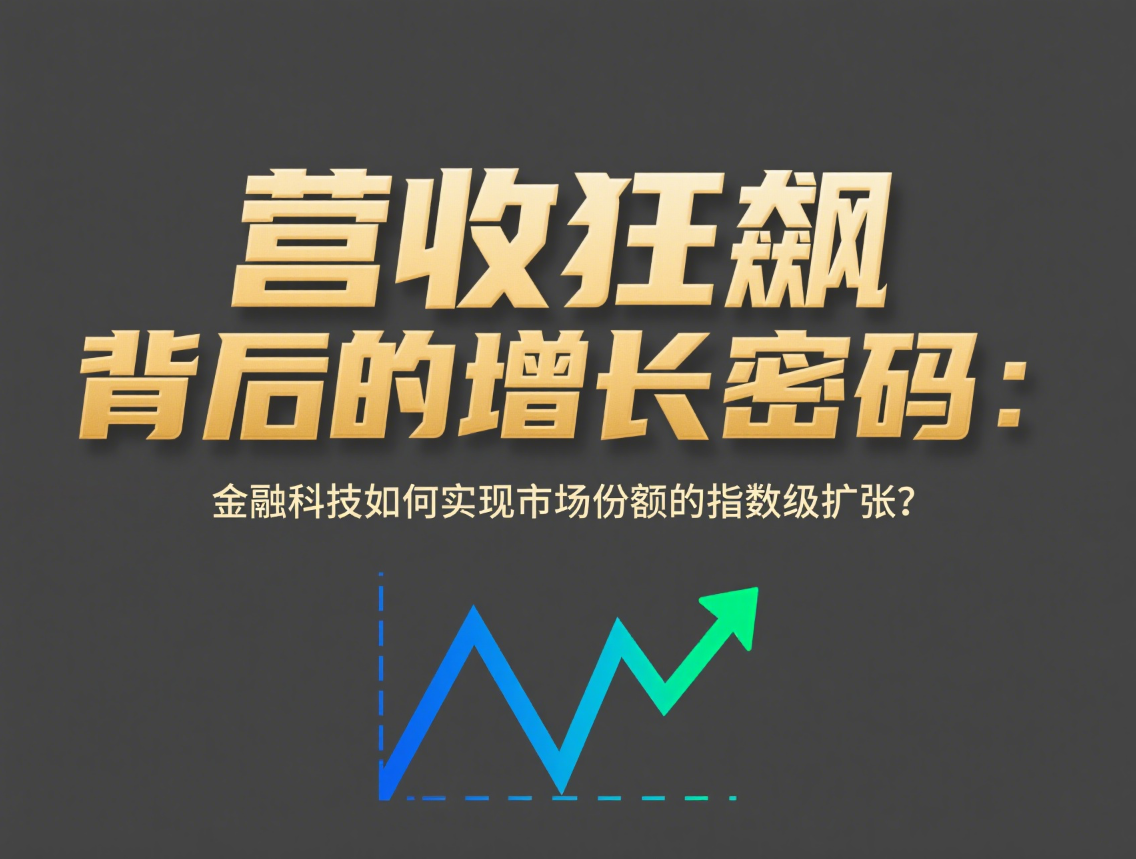 营收狂飙背后的增长密码：金融科技如何实现市场份额的指数级扩张？