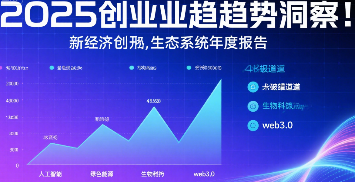 2025 创业趋势洞察：新经济形势下的破局之道