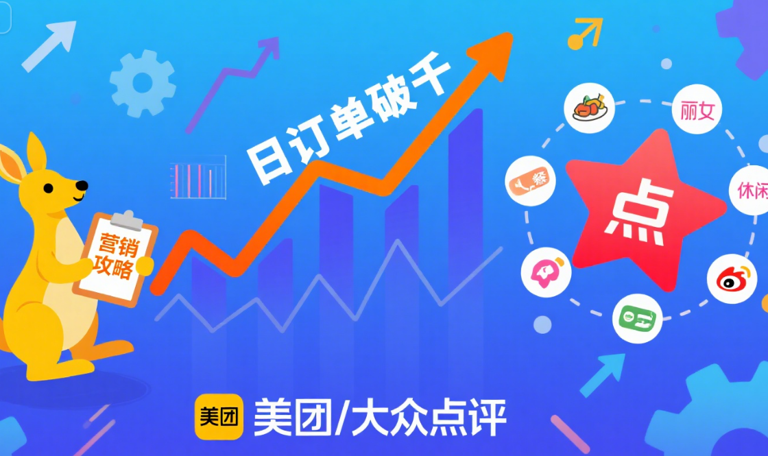 本地生活服务营销全攻略：美团 / 大众点评日订单破千实战指南