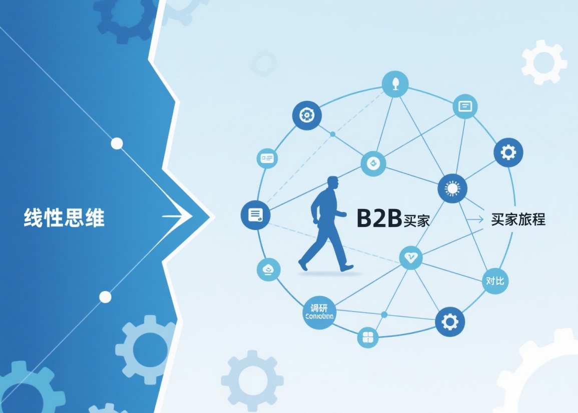 告别 “线性思维”：B2B 内容如何跟上买家 “跳来跳去” 的脚步？