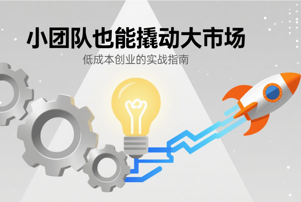 小团队也能撬动大市场：低成本创业的实战指南