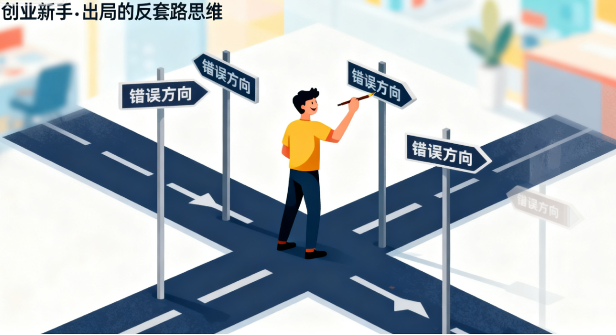 创业无标准答案：新手破局的反套路思维