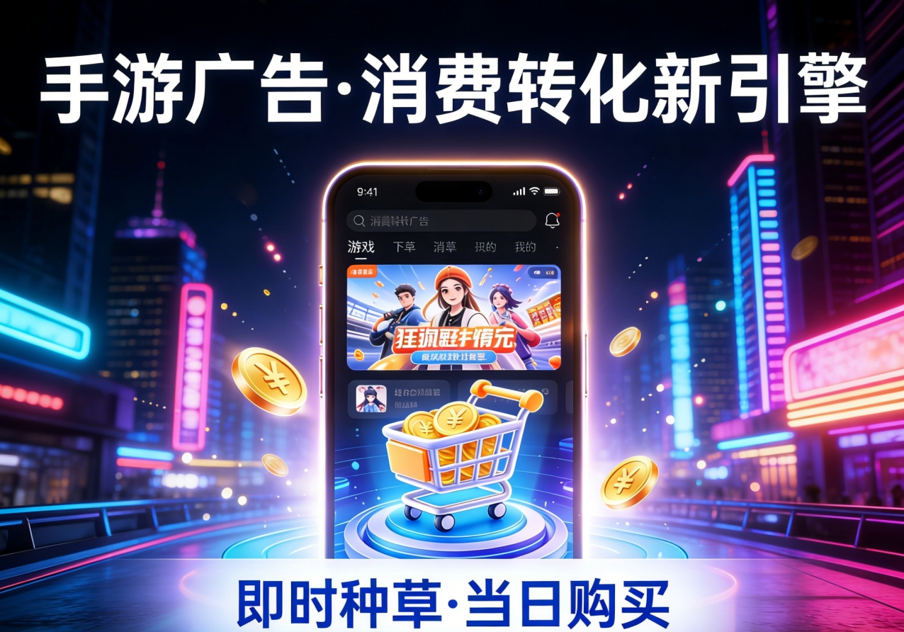 手游广告成消费转化新引擎，即时种草催生当日购买潮